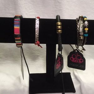 Colors + Neutrals:  4 Different Urban Bracelets